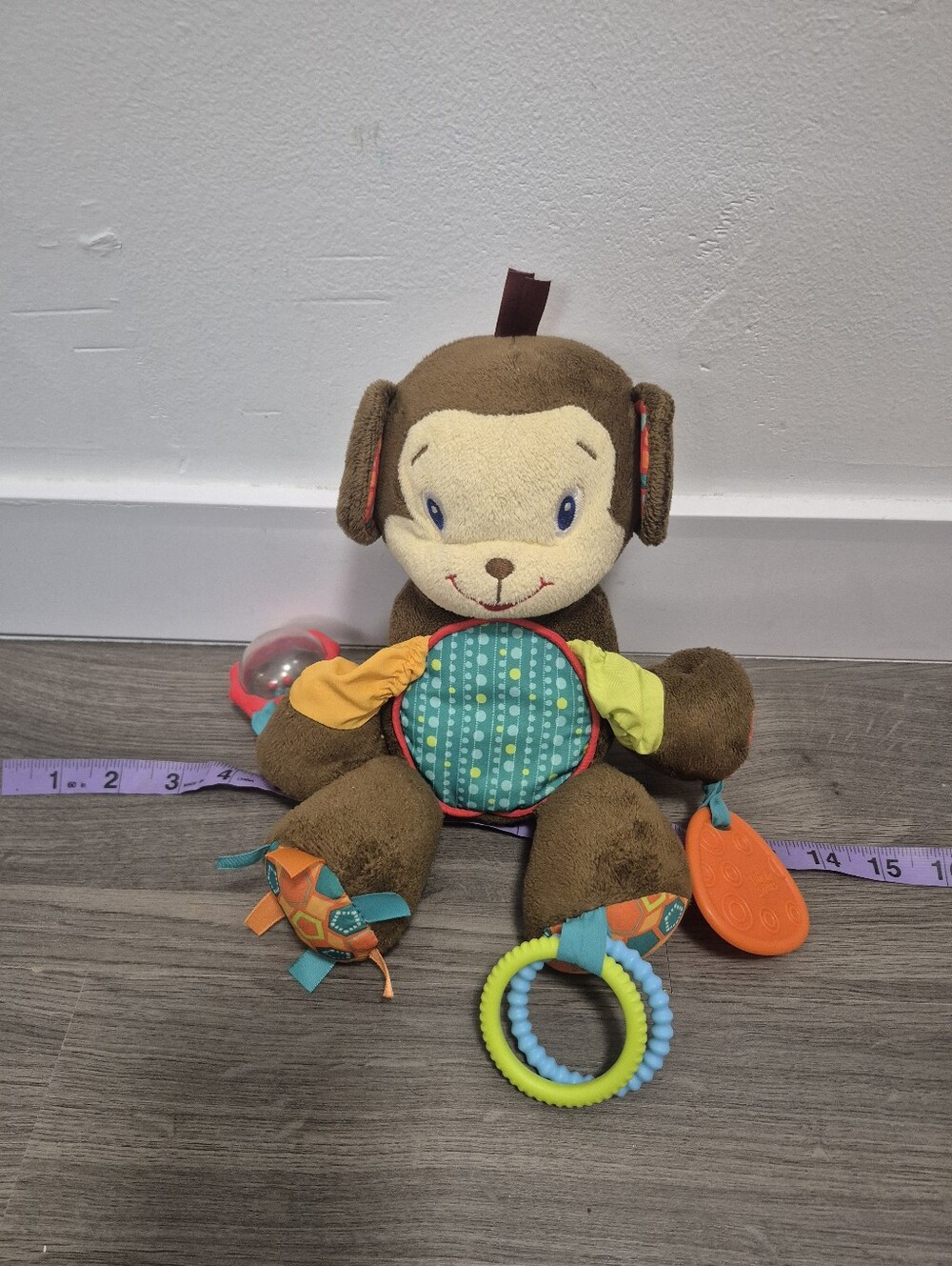 *5/$25* Taggie Bright Starts Monkey Toy Sensory